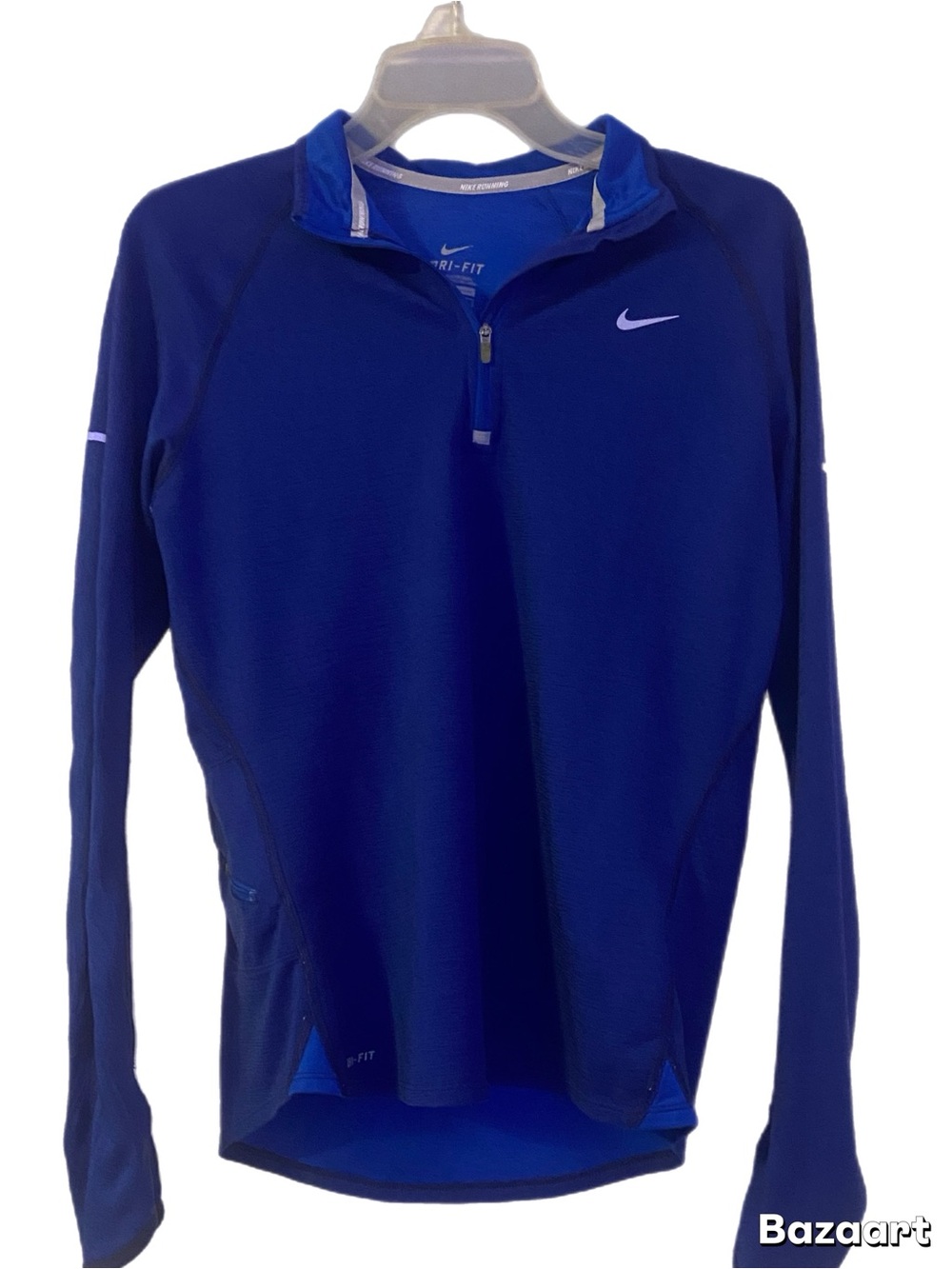 Nike Men’s Dri-FIT 1/4 Zip Performance Jacket - Royal Blue